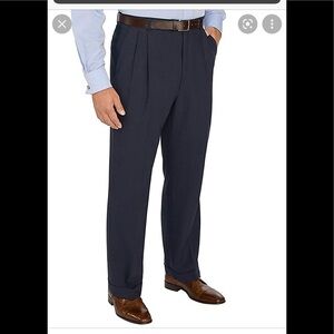 ⚜️Paul Fredrick Wool Cashmere Pleated Pant⚜️